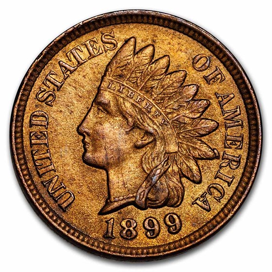 1899 Indian Head Cent BU 1899 Indian Head Cent BU